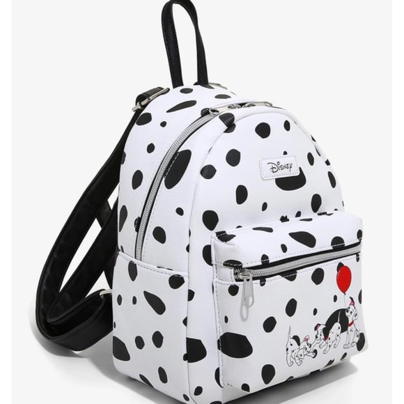 NEW! Loungefly 101 Dalmatians Spotted Mini Backpack - Picture 2 of 4